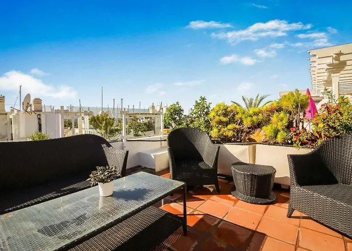 Harbour 374 With Private Roof Terrace In By El Sirocco Puerto De Mogan